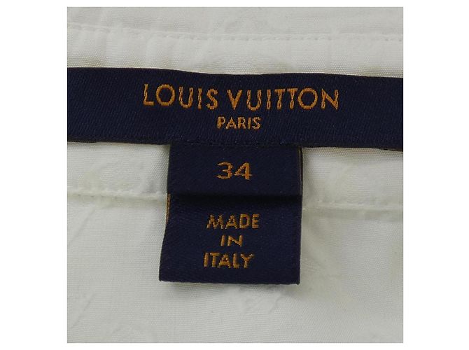 Camicia Louis Vuitton Bianco - vista 4
