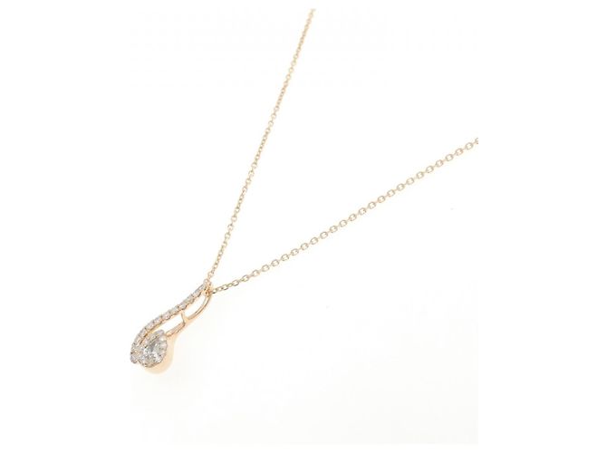 Autre Marque Collana con Diamanti Au750 Rosa - vista 2