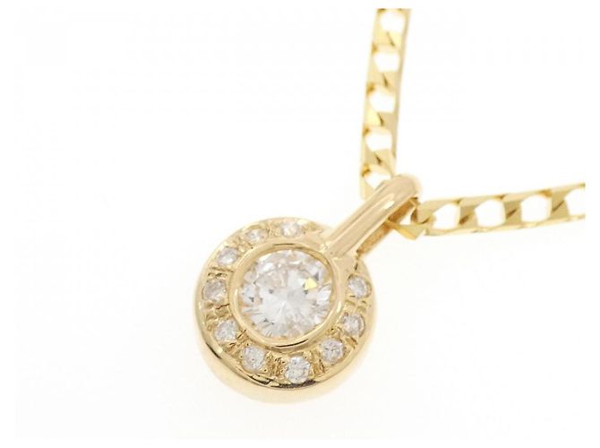 Autre Marque Collana con diamante Au750 D'oro - vista 3
