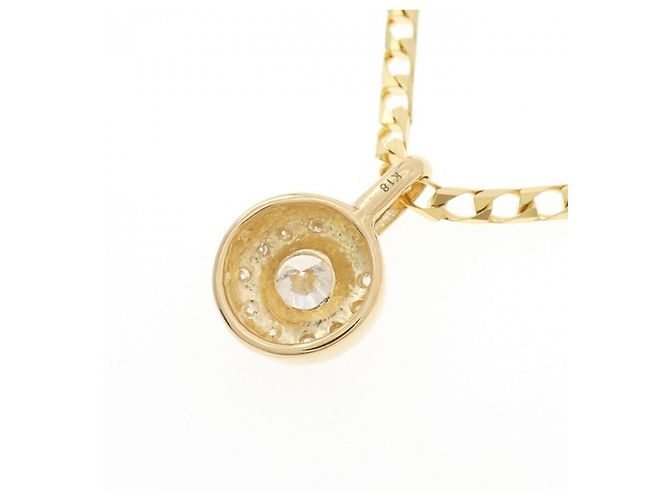 Autre Marque Collana con diamante Au750 D'oro - vista 4