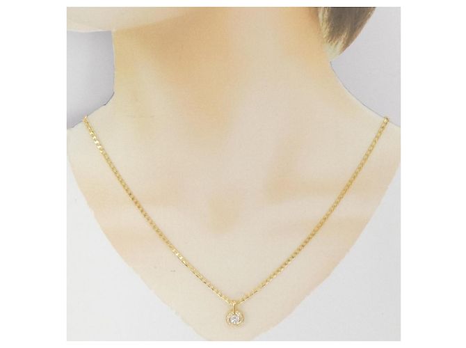 Autre Marque Collana con diamante Au750 D'oro - vista 6