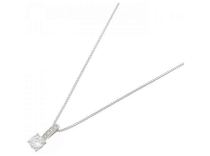 Autre Marque Collana in platino e diamanti Argento - vista 2
