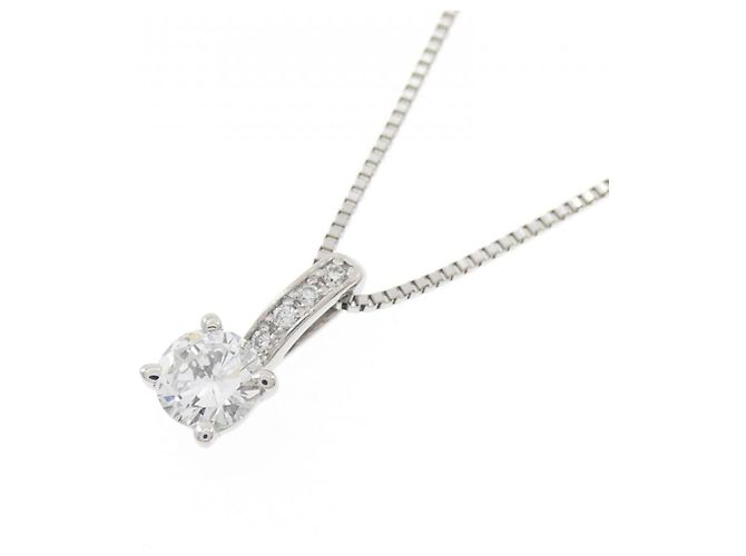 Autre Marque Collana in platino e diamanti Argento - vista 3