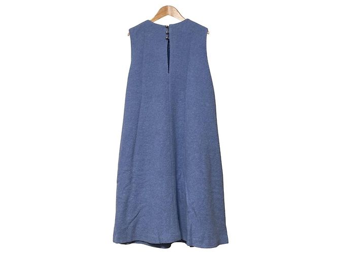 Autre Marque Abito in maglia bouclé RosyMonster Blu - vista 2