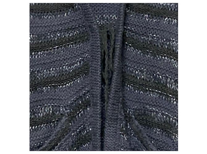 Autre Marque OZONE ROCKS Strickjacke aus Mischgewebe Braun - Ansicht 3