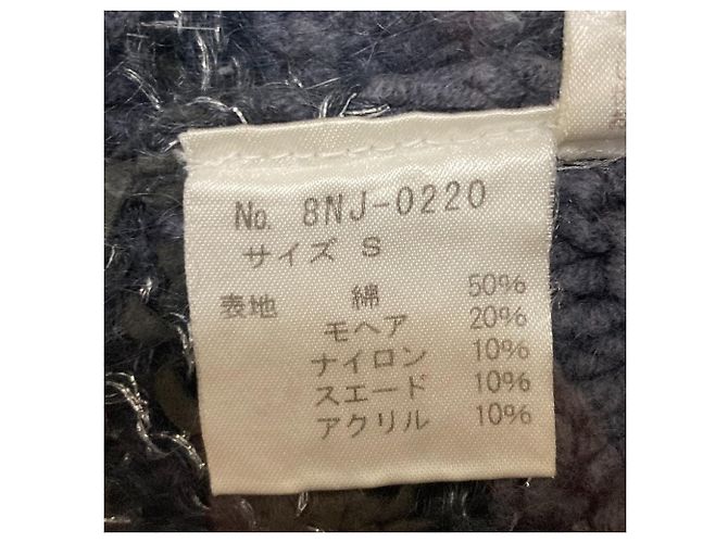 Autre Marque OZONE ROCKS Strickjacke aus Mischgewebe Braun - Ansicht 5