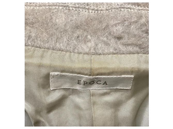 Autre Marque Abrigo Shaggy Chester EPOCA Castaño Gris - vista 9