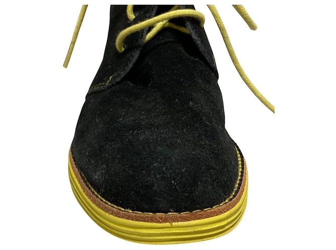 Autre Marque Cole Haan LunarGrand Wildleder Chukka Boots Schwarz - Ansicht 6
