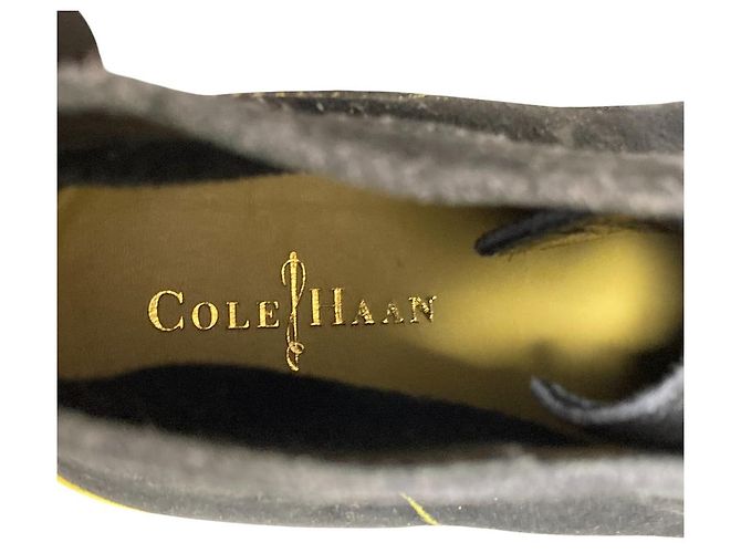 Autre Marque Cole Haan LunarGrand Wildleder Chukka Boots Schwarz - Ansicht 8
