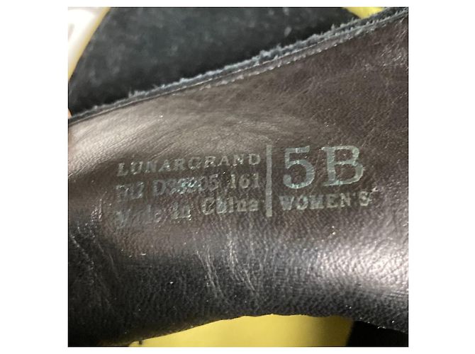 Autre Marque Cole Haan LunarGrand Wildleder Chukka Boots Schwarz - Ansicht 9