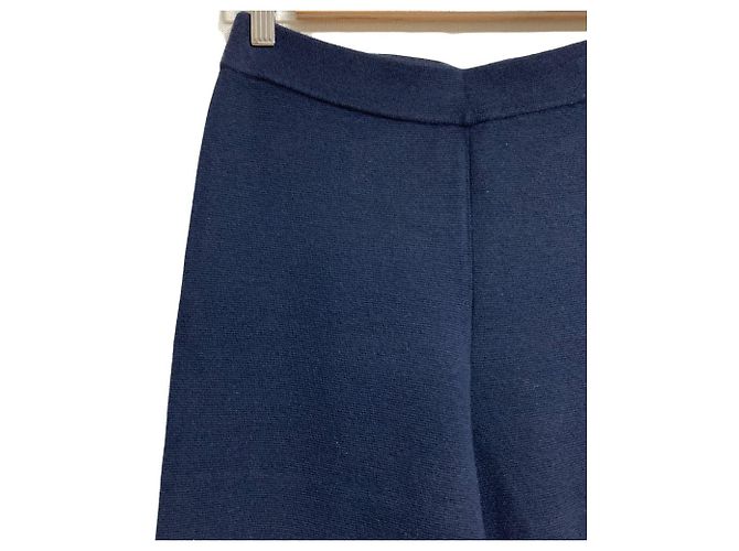 Autre Marque Pantalones Anchos de Punto DEMYLEE Azul Azul marino - vista 3