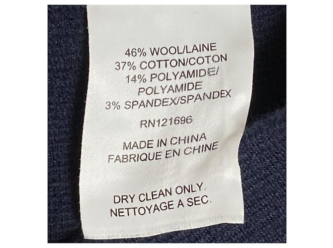 Autre Marque Pantalones Anchos de Punto DEMYLEE Azul Azul marino - vista 6