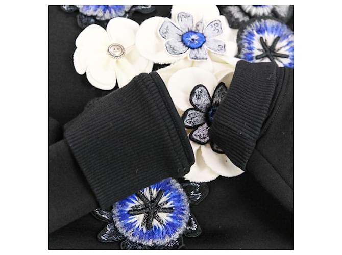Chanel Camellia Corsage Sweatshirt Schwarz - Ansicht 10