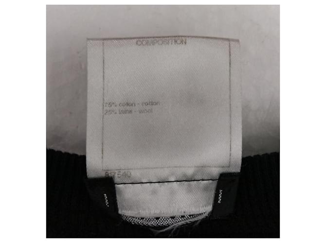 Chanel Camellia Corsage Sweatshirt Schwarz - Ansicht 13