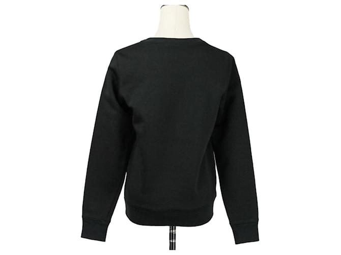 Chanel Camellia Corsage Sweatshirt Schwarz - Ansicht 4