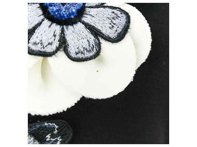 Chanel Camellia Corsage Sweatshirt Schwarz - Ansicht 7