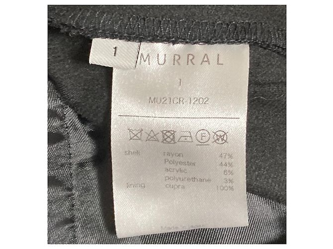 Autre Marque Stretch-Hose MURRAL Schwarz - Ansicht 5