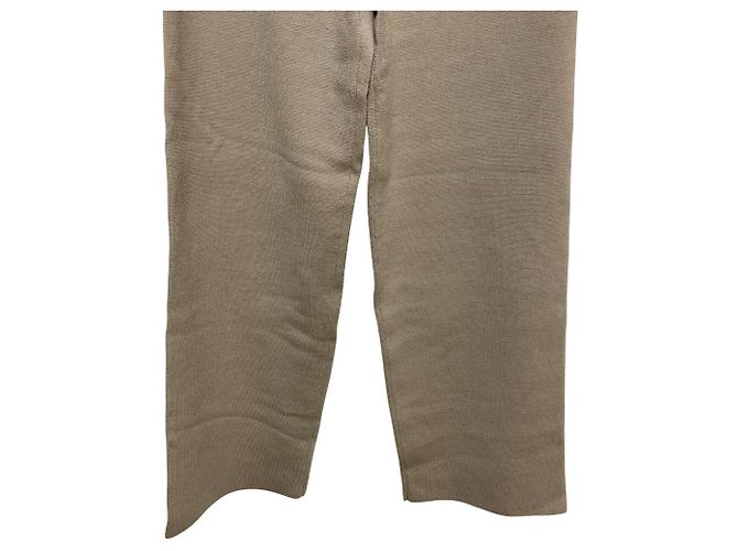 Autre Marque EVERYDAY I LIKE. Milano Rib Hose Beige - Ansicht 3