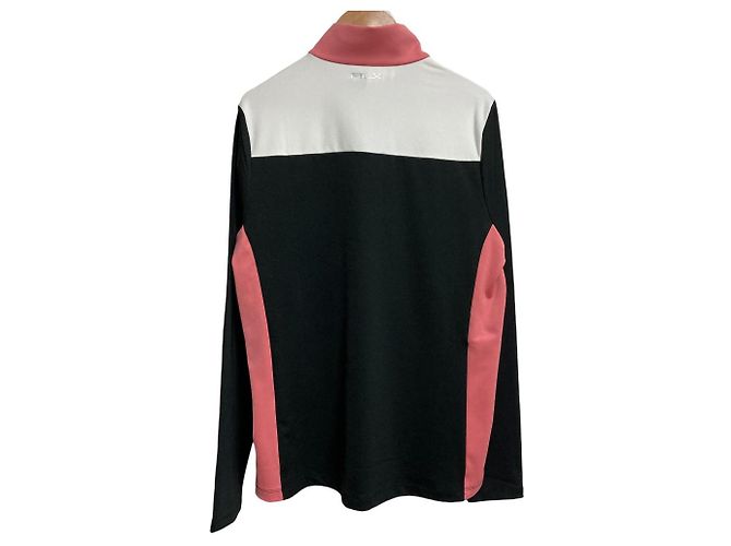 Top da golf con mezza zip RLX RALPH LAUREN Nero - vista 2