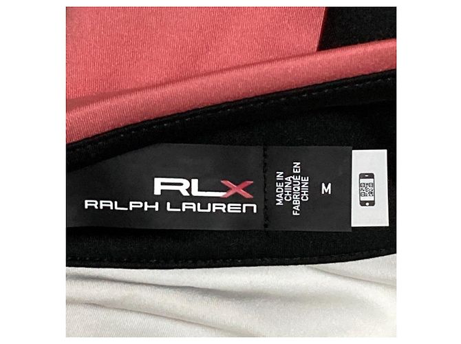 Top da golf con mezza zip RLX RALPH LAUREN Nero - vista 5