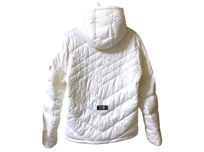 Autre Marque Chaqueta acolchada de nylon jacquard camuflaje Pearly Gates Blanco - vista 2