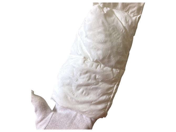 Autre Marque Chaqueta acolchada de nylon jacquard camuflaje Pearly Gates Blanco - vista 4