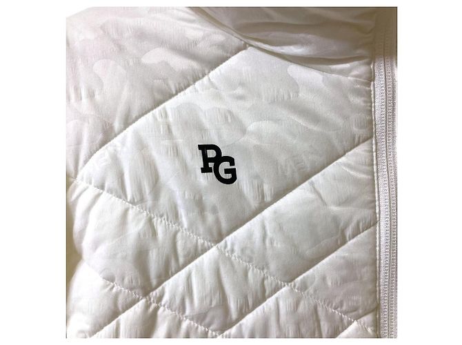 Autre Marque Chaqueta acolchada de nylon jacquard camuflaje Pearly Gates Blanco - vista 5
