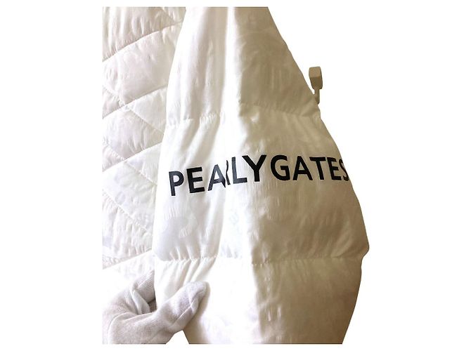 Autre Marque Chaqueta acolchada de nylon jacquard camuflaje Pearly Gates Blanco - vista 6
