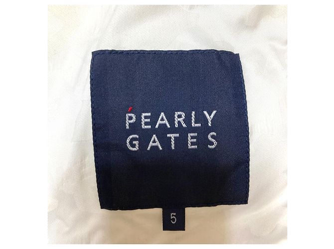 Autre Marque Chaqueta acolchada de nylon jacquard camuflaje Pearly Gates Blanco - vista 8