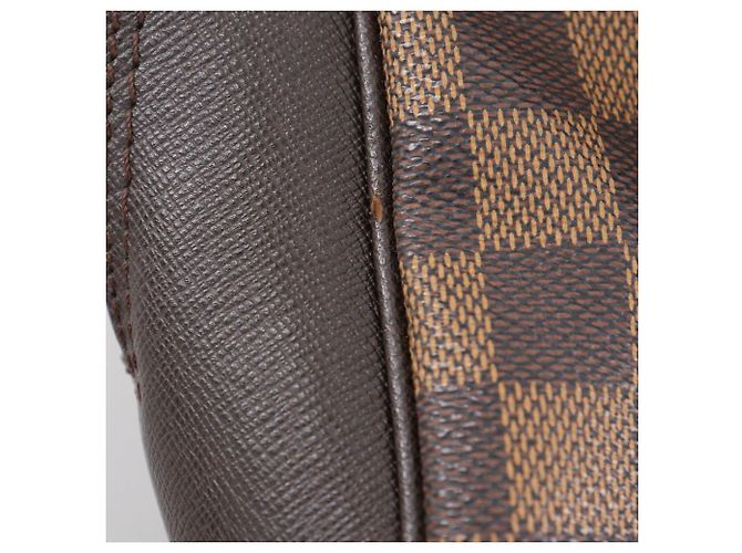 Borsa Louis Vuitton Brera in tela Damier Marrone Bronzo - vista 12