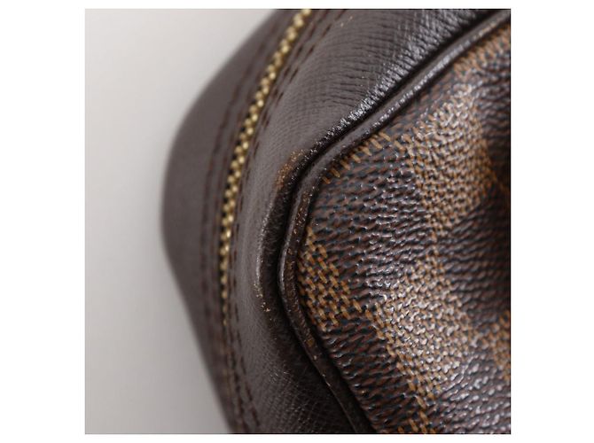 Borsa Louis Vuitton Brera in tela Damier Marrone Bronzo - vista 15