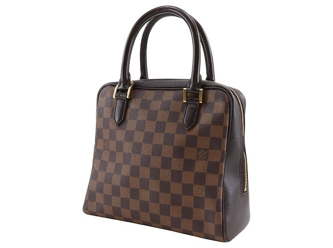 Borsa Louis Vuitton Brera in tela Damier Marrone Bronzo - vista 2