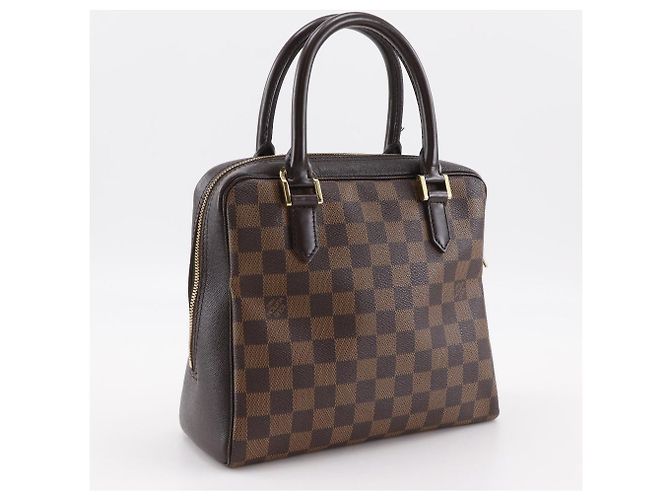Borsa Louis Vuitton Brera in tela Damier Marrone Bronzo - vista 3