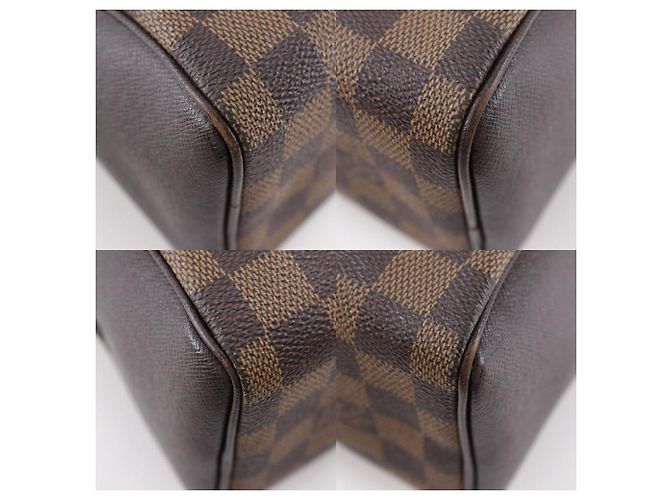 Borsa Louis Vuitton Brera in tela Damier Marrone Bronzo - vista 4