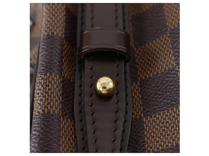2way-Tasche Louis Vuitton Rivington PM aus Damier-Canvas Braun - Ansicht 11