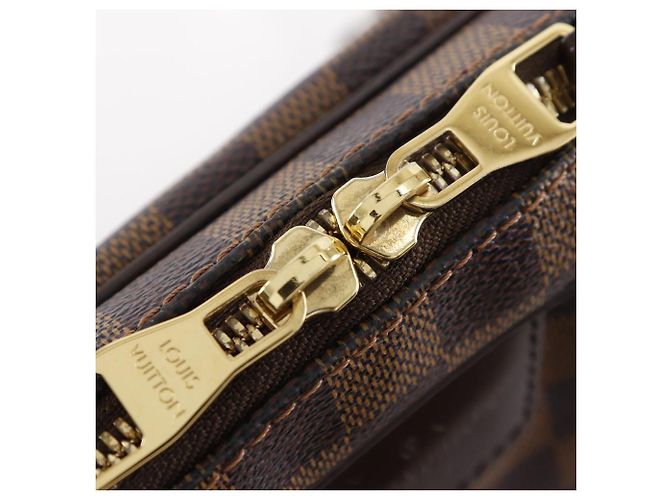 2way-Tasche Louis Vuitton Rivington PM aus Damier-Canvas Braun - Ansicht 12