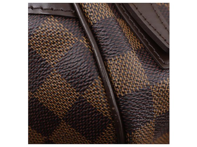 2way-Tasche Louis Vuitton Rivington PM aus Damier-Canvas Braun - Ansicht 15