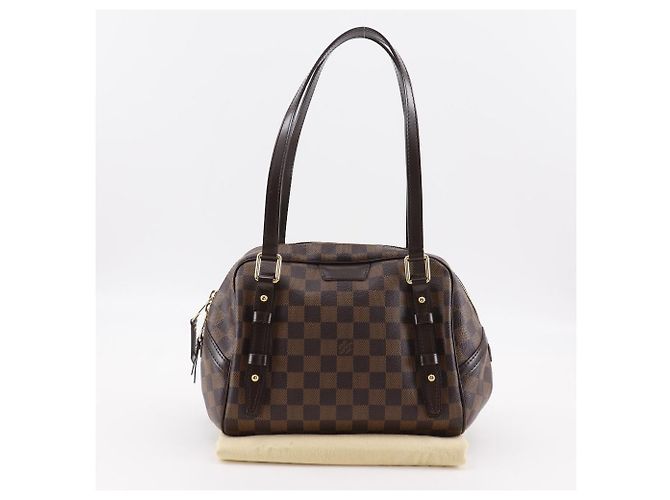 2way-Tasche Louis Vuitton Rivington PM aus Damier-Canvas Braun - Ansicht 19