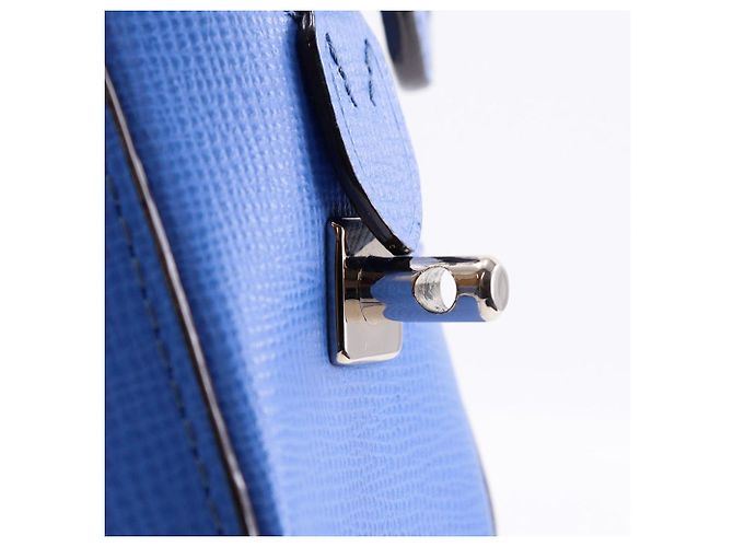 Borsa 2way BOND SM in pelle di vitello Bally Blu Blu chiaro - vista 11