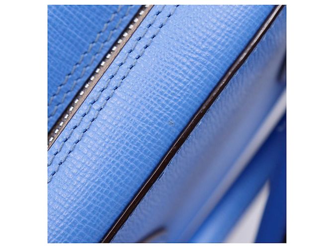 Borsa 2way BOND SM in pelle di vitello Bally Blu Blu chiaro - vista 12