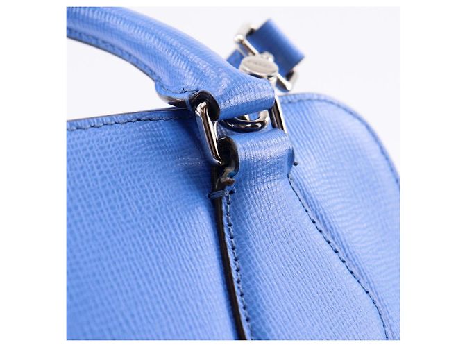 Borsa 2way BOND SM in pelle di vitello Bally Blu Blu chiaro - vista 14
