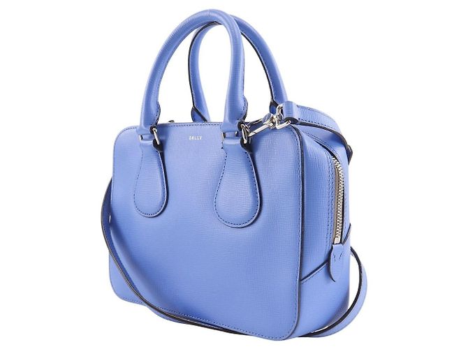 Borsa 2way BOND SM in pelle di vitello Bally Blu Blu chiaro - vista 2