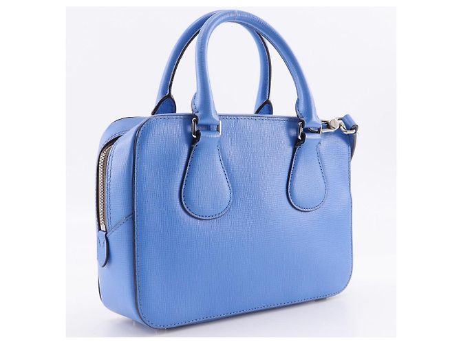 Borsa 2way BOND SM in pelle di vitello Bally Blu Blu chiaro - vista 3