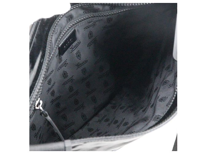 Borsa a tracolla in PVC con emblema Crest Gucci Nero - vista 6