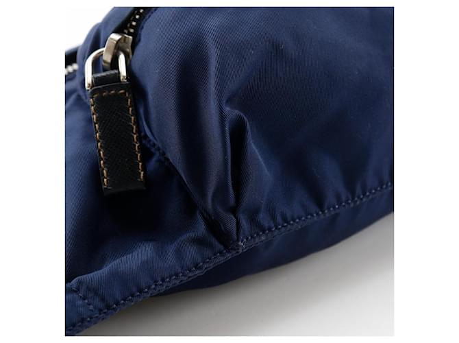 Marsupio in nylon Prada Blu Blu navy - vista 4