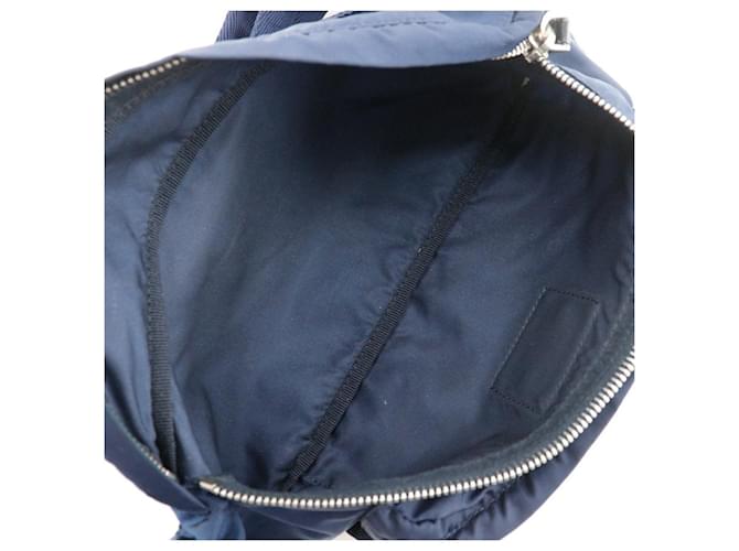 Marsupio in nylon Prada Blu Blu navy - vista 5