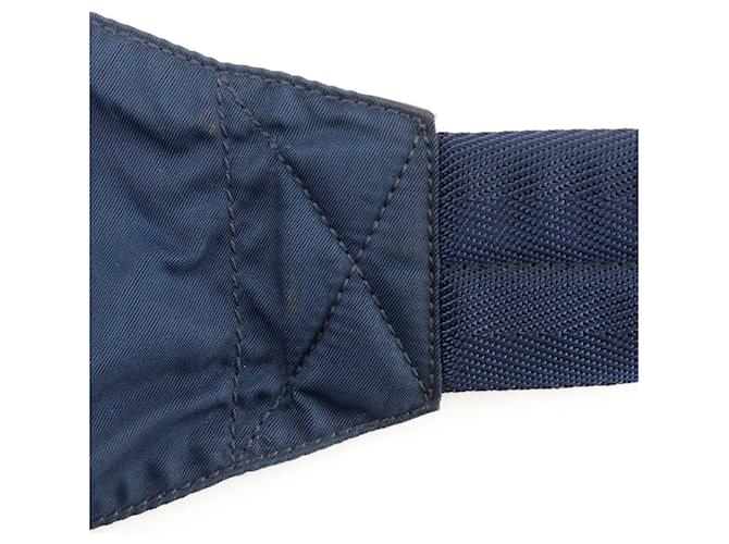 Marsupio in nylon Prada Blu Blu navy - vista 7