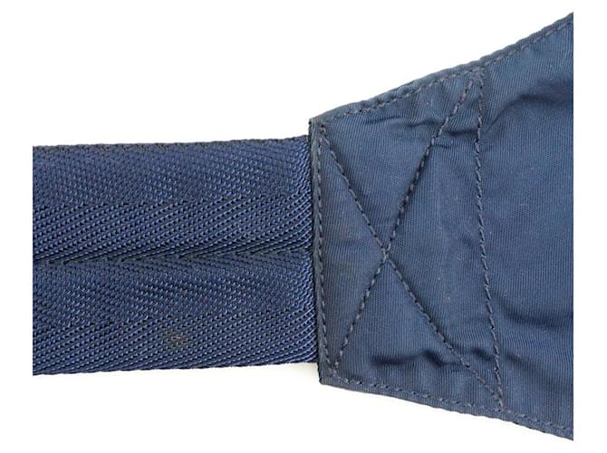 Marsupio in nylon Prada Blu Blu navy - vista 8