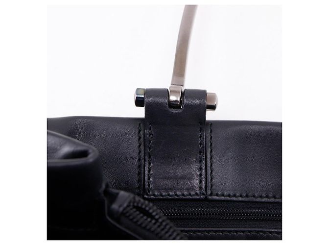 Gucci 002.1025.002058 Kalbsleder Tote Bag Schwarz - Ansicht 14