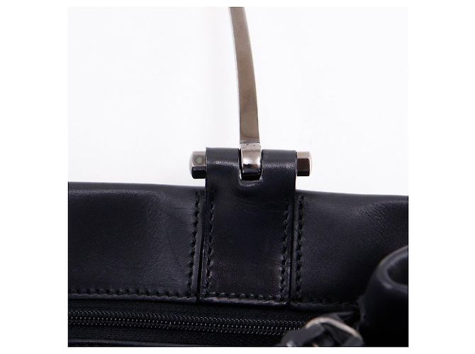 Gucci 002.1025.002058 Kalbsleder Tote Bag Schwarz - Ansicht 15